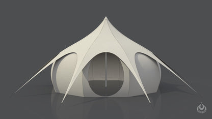 5m Hybrid Deluxe Tent